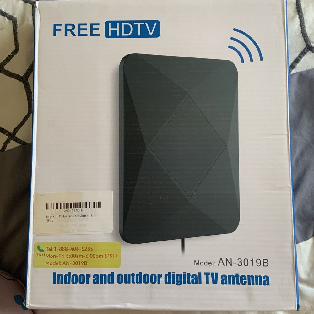 HDTV Antenna 2800+ Mile Range Indoor 2025 Updated Digital Smart TV